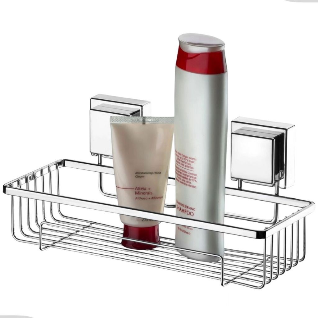 Suporte Shampoo Banheiro: Sem Furos, Prático!