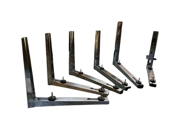 Suporte para Ar Condicionado Split Inox 304 400mm - Até 32kg | Resistente e Durável
