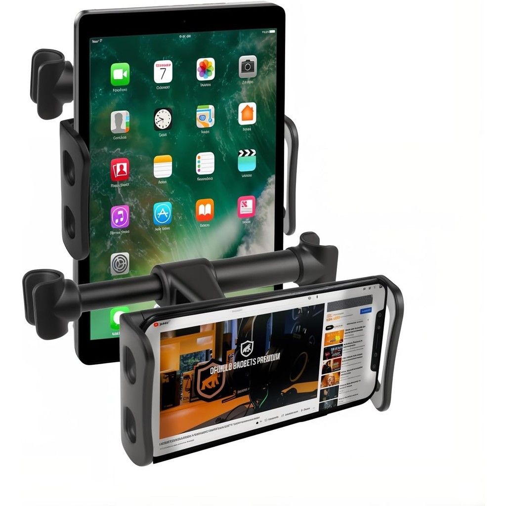 Suporte Tablet Carro: Diversão Segura na Viagem!