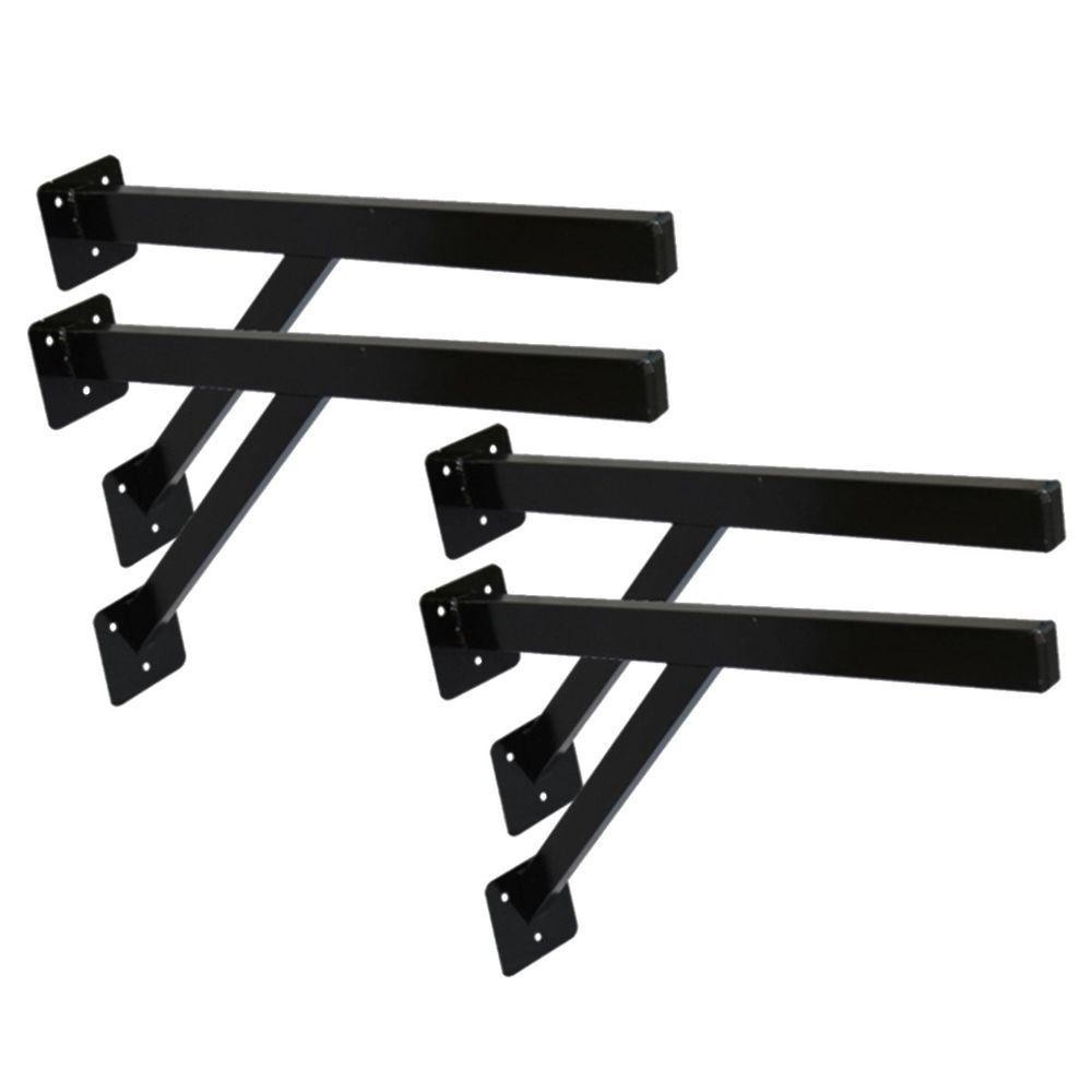 Suportes para Bancada 40x20cm - Fixação Reforçada para Pia e Mármore