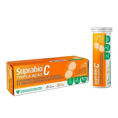 Suprabio C Tripla Ação: Imunidade Turbinada!