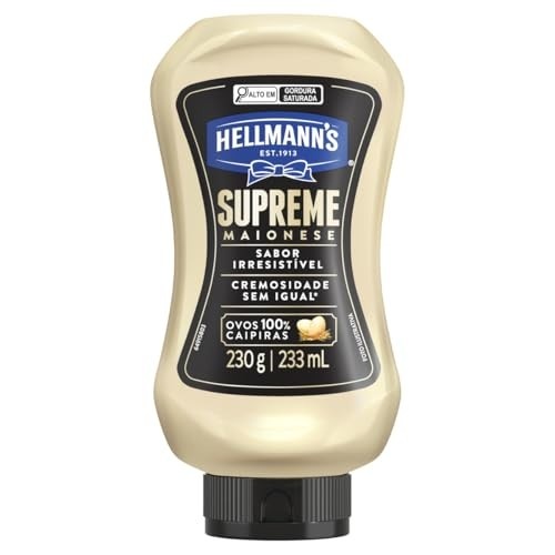 Maionese Hellmann's Supreme Squeeze 230g