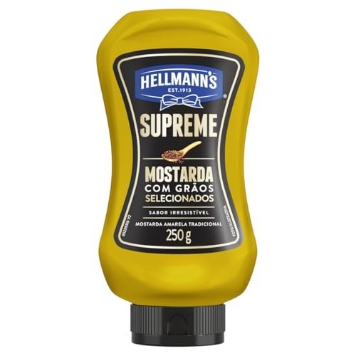 Hellmann's Mostarda Amarela SupremeTradicional Squeeze 250g