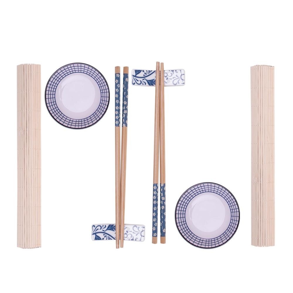 Sushi em Casa: Kit 8 Peças de Bambu Wolff Sakai