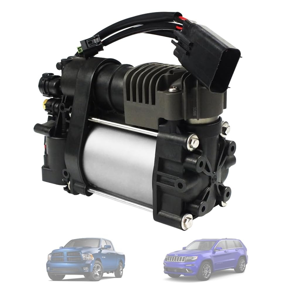 Bomba compressor de suspensão a ar com relé FIT Jeep Grand Cherokee 2011, 2012, 2013, 2014, 2015, 2016 / Ram 1500 2013, 2014, 2015, 2016 – Substitua OEM # 68232648AA 600640300A 68041 137AE 949-356