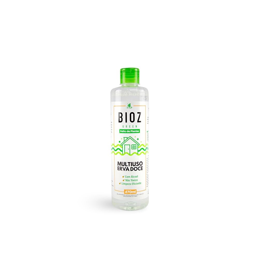Limpa Tudo Multiuso Erva Doce 470ml - Bioz Green | Limpeza Natural e Sustentável