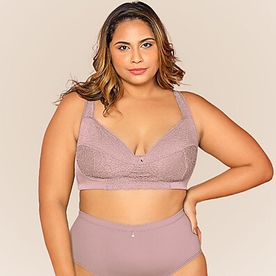 Sutiã Plus Size Rendado: Conforto e Sustentação