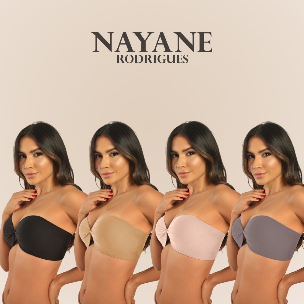 Sutiã Sem Alças Nayane Rodrigues: Sustentação e Conforto