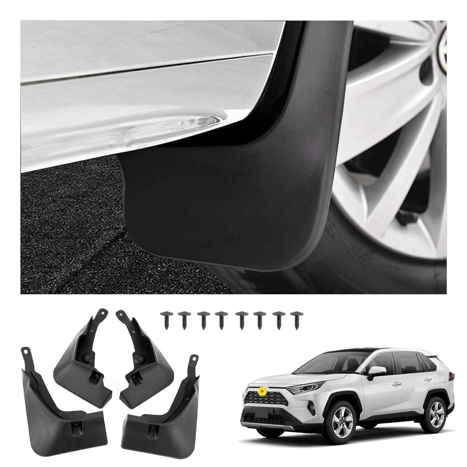 Protetores de Lama CDEFG para Toyota RAV4 2019-2024: Proteção e Estilo para seu SUV