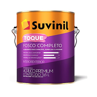 Suvinil Toque Fosco: A Tinta Ideal 3,6L