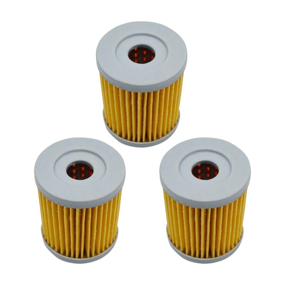 AHL Filtro de Óleo para Suzuki LTF300 King Quad 300 (1991-2002) - Kit com 3 Peças