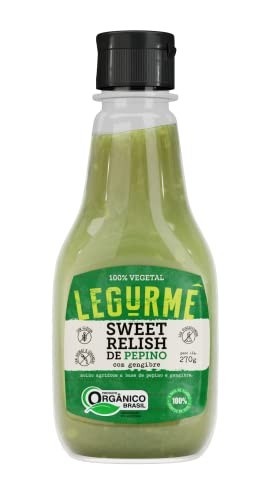 Bisnaga Sweet Relish Org de Pepino Gengibre 270g