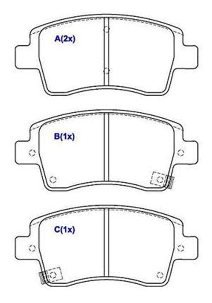 Pastilha de Freio Dianteira SYL 3296 para Hyundai Terracan - Segurança e Desempenho