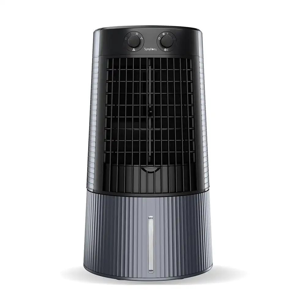 Symphony Climatizador de Ar Pessoal Duet 6L - Torre com Rotação 180°, Filtro Colmeia e Baixo Consumo