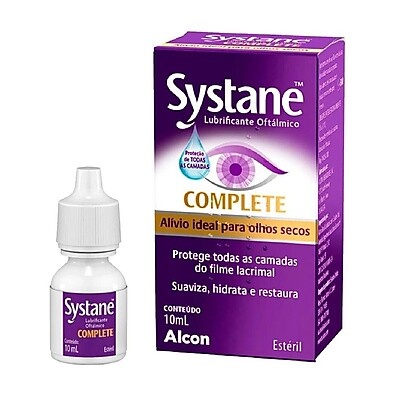 Systane Complete: Alívio Imediato para Seus Olhos Secos