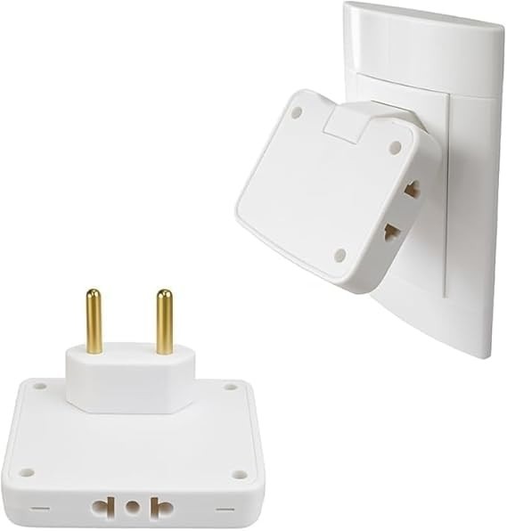 Adaptador Tomada T Articulado Benjamin 10A Flexível - 2 Unidades