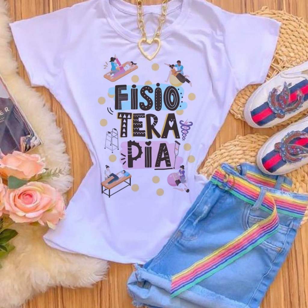 T-shirt Fisioterapia: Estilo e Conforto