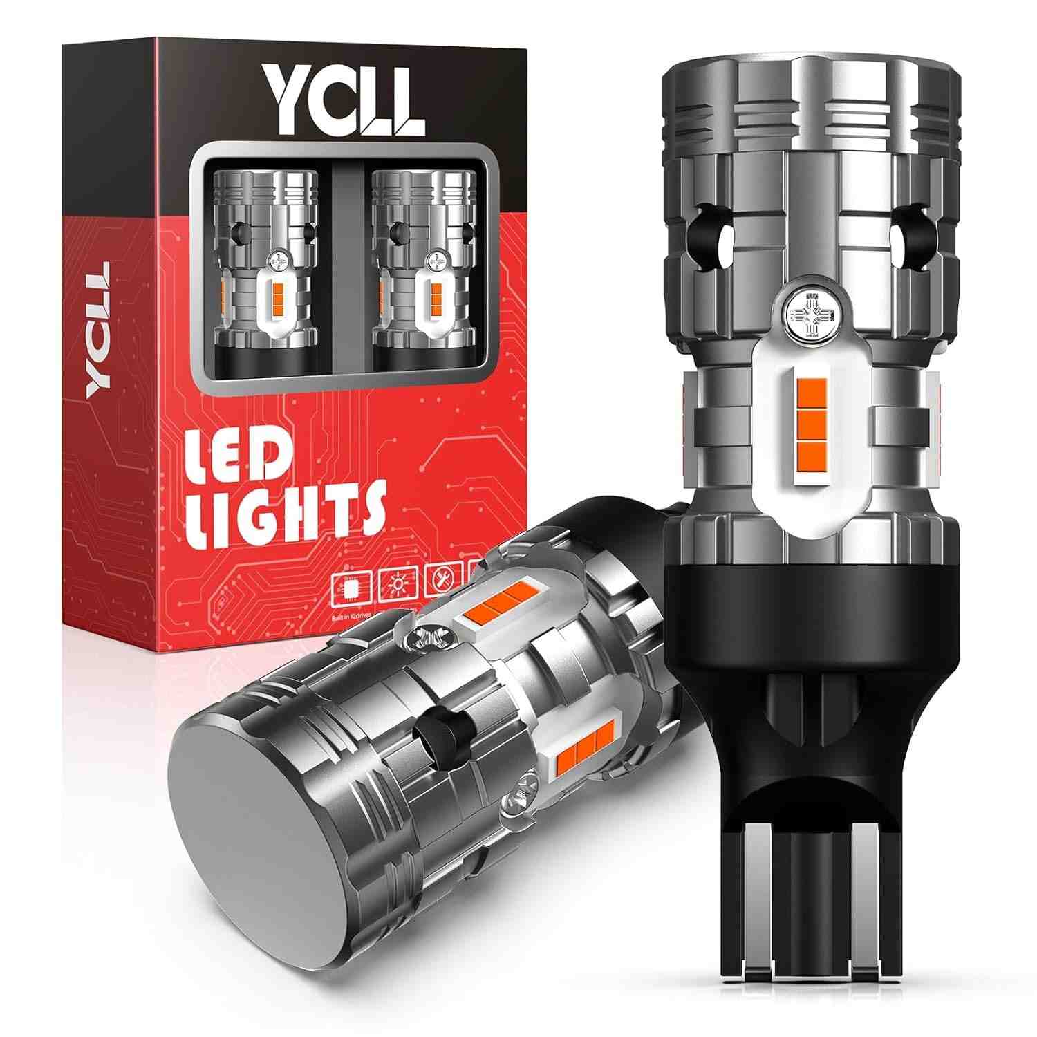 Terceira Luz de Freio LED YCLL 921 T15 Vermelha para Silverado 1500/2500/3500 HD (2014-2025) - Anti Hiperflash