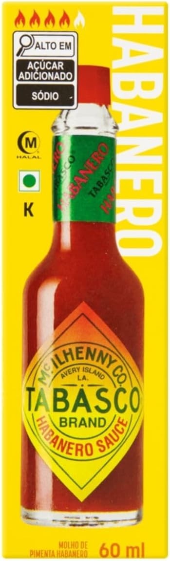 Molho Pimenta Tabasco Habanero 60 Ml Chili
