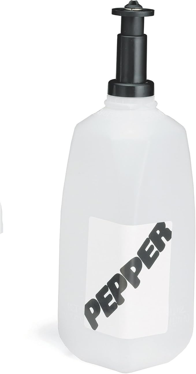 TableCraft Refil de pimenta de plástico 90P 0,5 galão