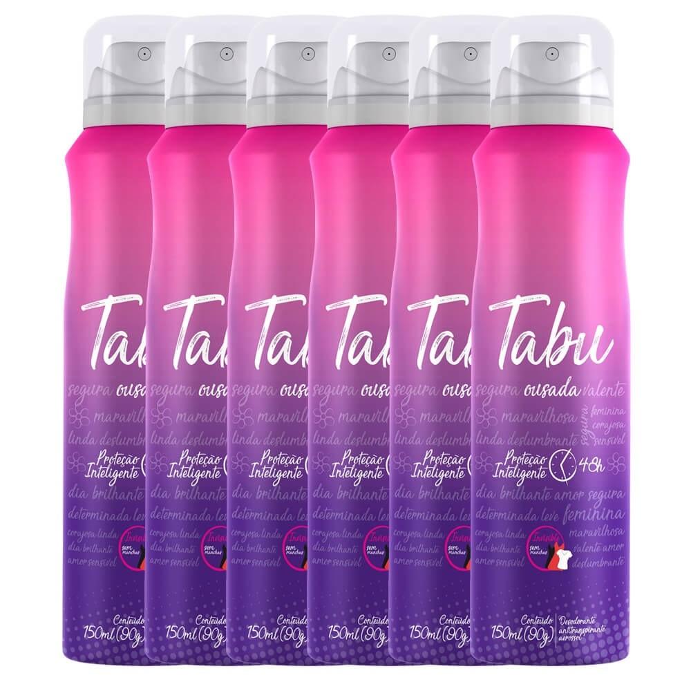 Tabu Ousada: Proteção 48h e Perfume Intenso