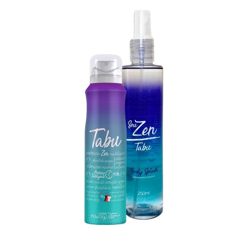 Tabu Zen: Kit Desodorante + Body Splash