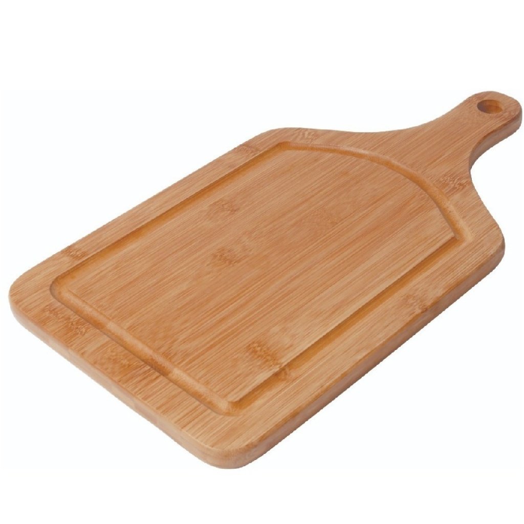 Tábua de Corte em Bambu 50x30 cm - Ideal para Churrasco e Cozinha