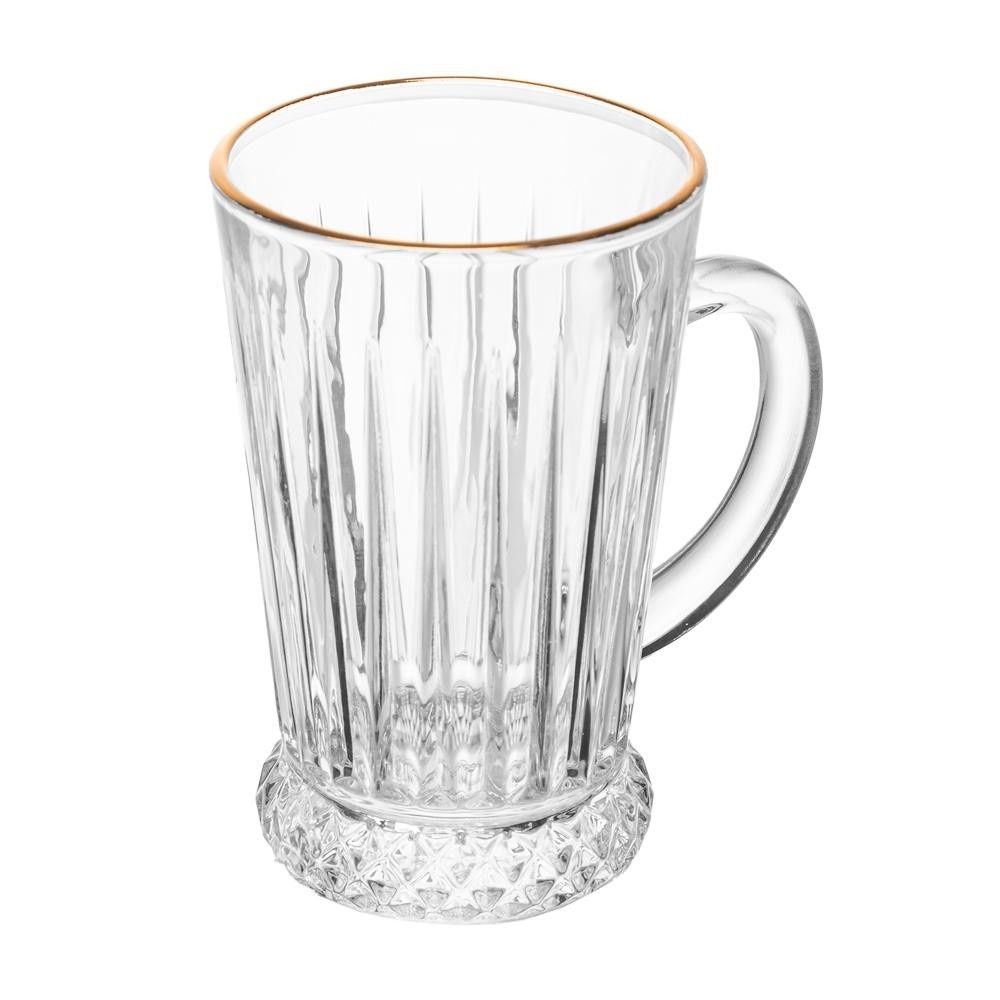 Taça Cappuccino Diamante Lyor: Luxo no Seu Café