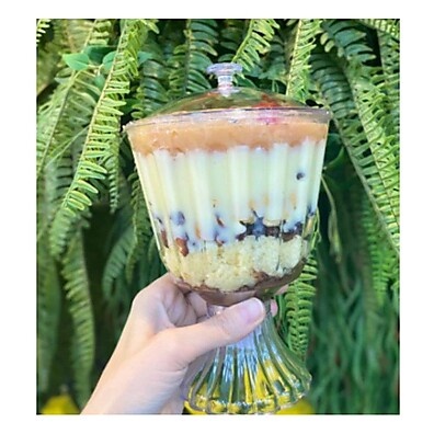 Taça Confeiteiro com Tampa: Sirva com Estilo!