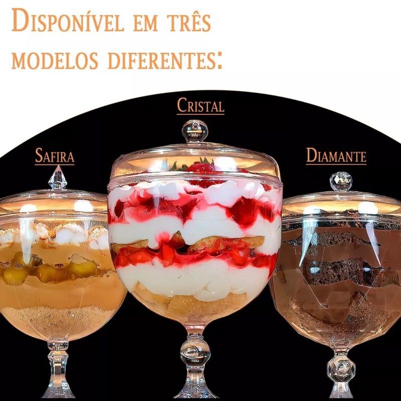 Taça Diamante 1.250ml Blue Star: Elegância!