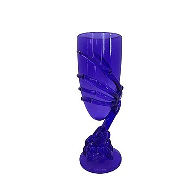Taça Mão de Esqueleto Roxa: Halloween Aterrorizante!
