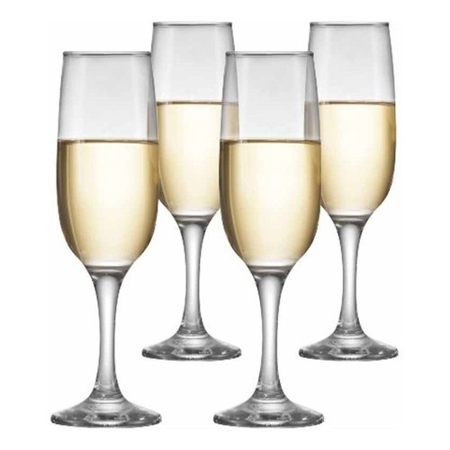 Taças de Champagne: Kit 4 Peças para Celebrar!