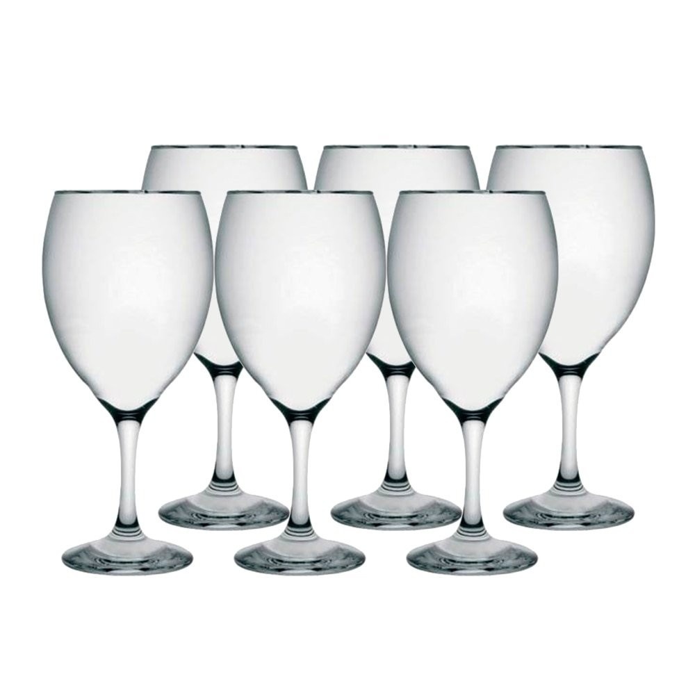 Taças Degustação Nadir Imperatriz 600ml: Elegância em 6 Peças
