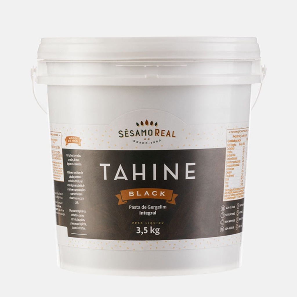 Tahine Black 3,5kg: Sabor Intenso e Nutrição Pura