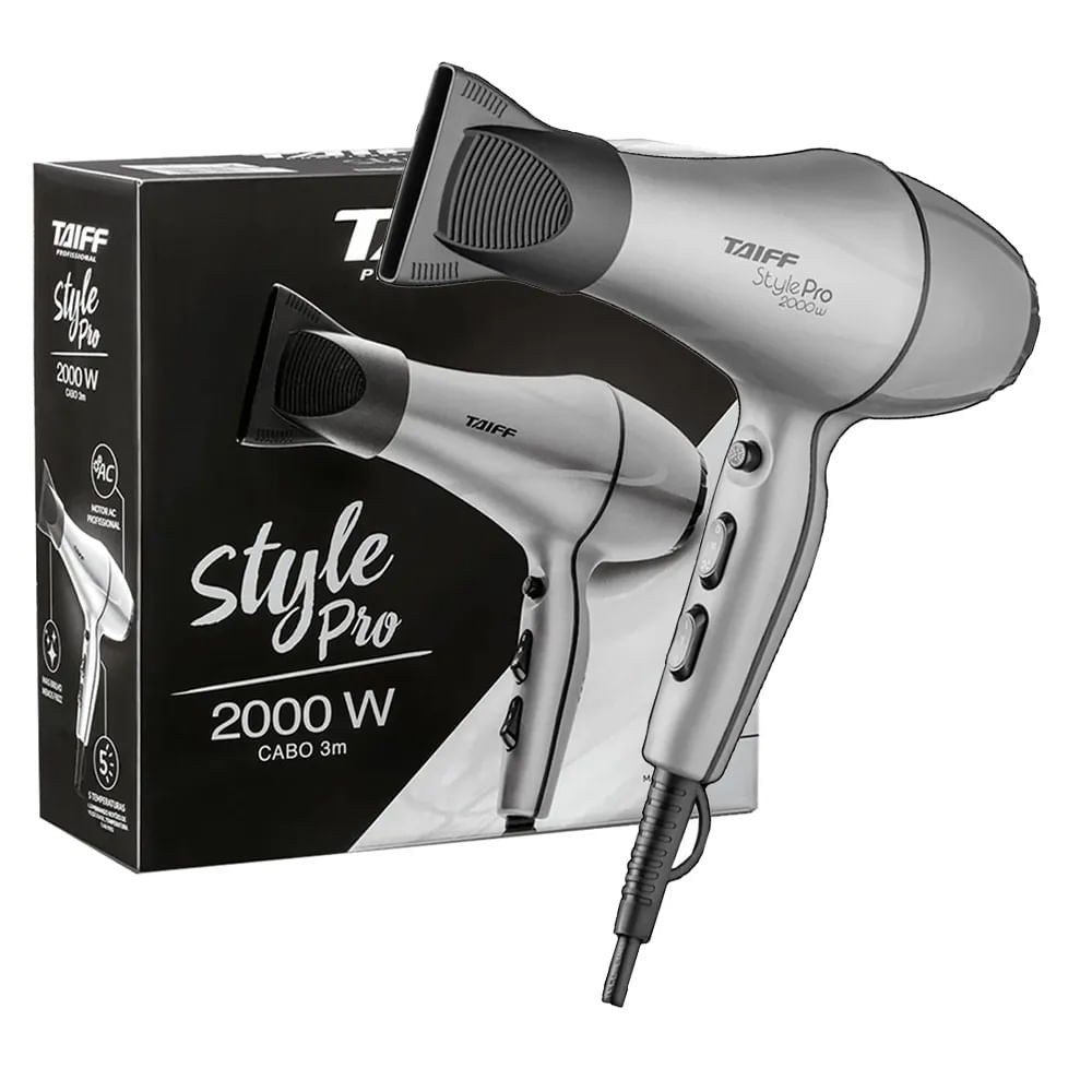 Taiff Style Pro 2000W: Seu Cabelo Impecável!
