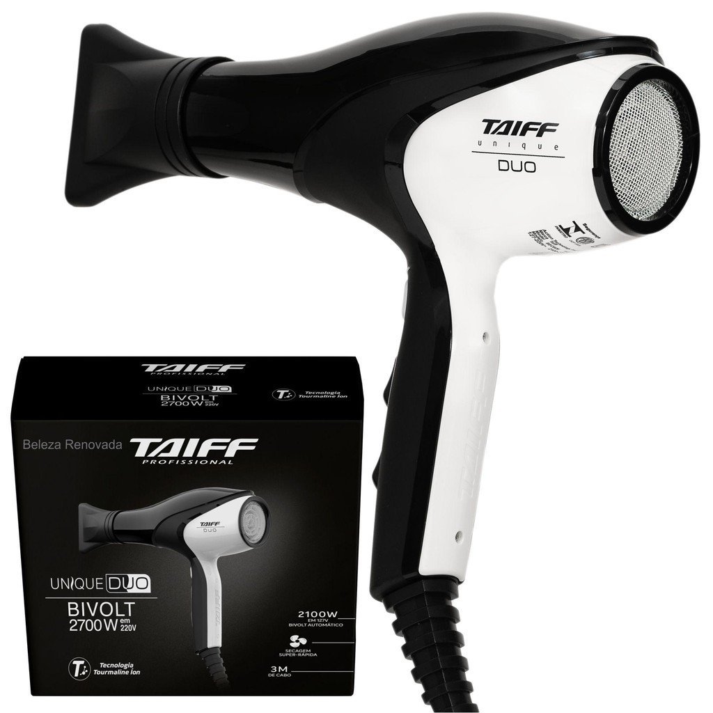 Taiff Unique 2700W: Seu Cabelo Impecável!