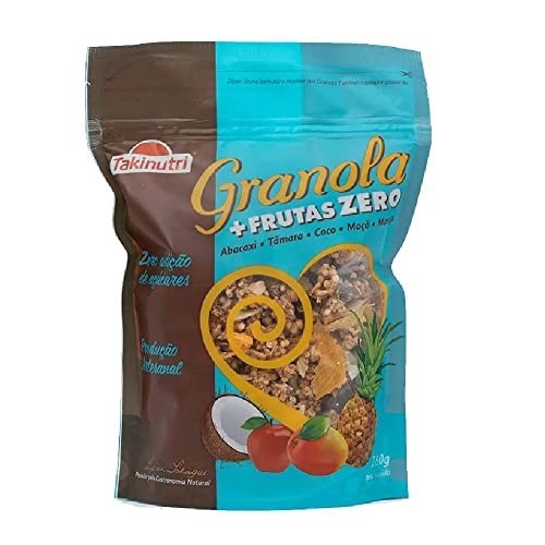 Granola Mais Frutas Zero Takinutri 280 G