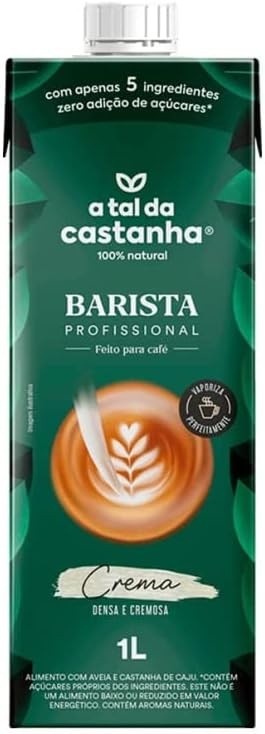 Kit 6X: Leite Vegetal Barista A Tal da Castanha 1L