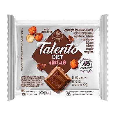 Talento Diet: 15 Barras de Chocolate Sem Culpa!