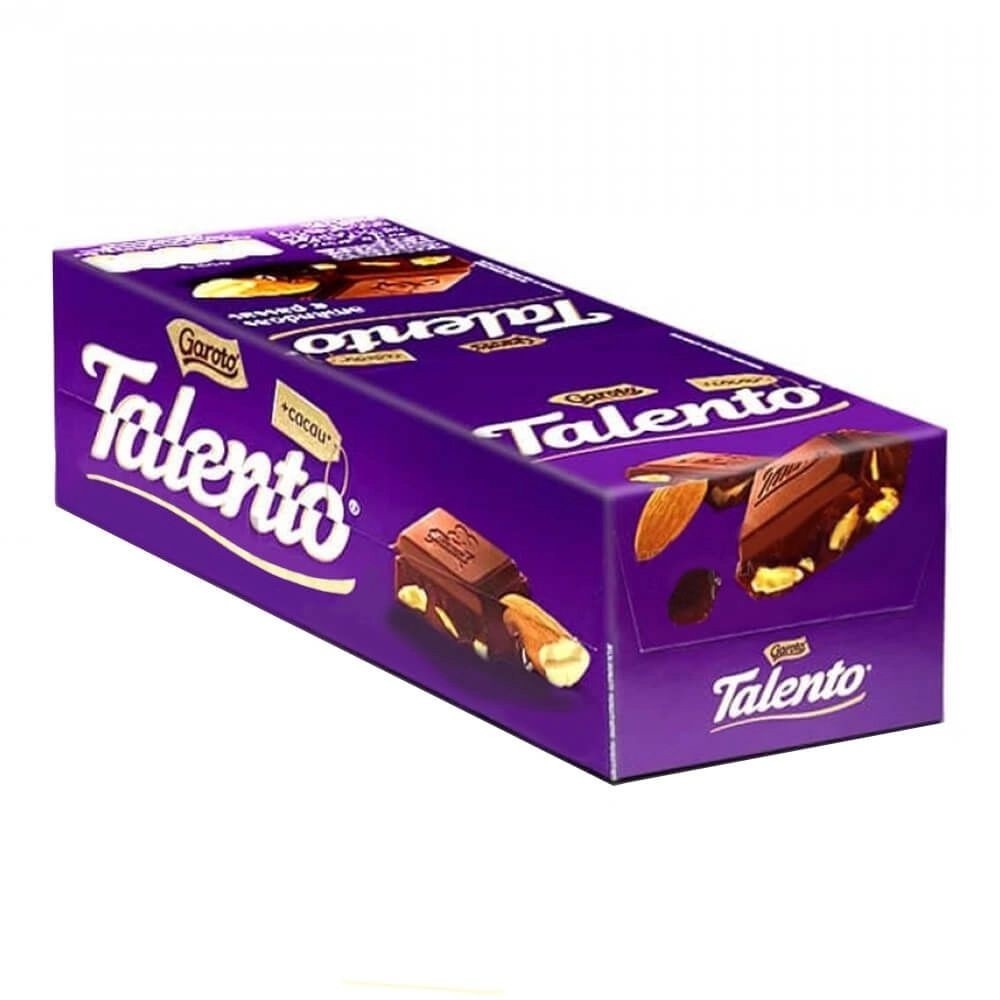 Talento Mini Amêndoas e Passas: Sabor Irresistível!
