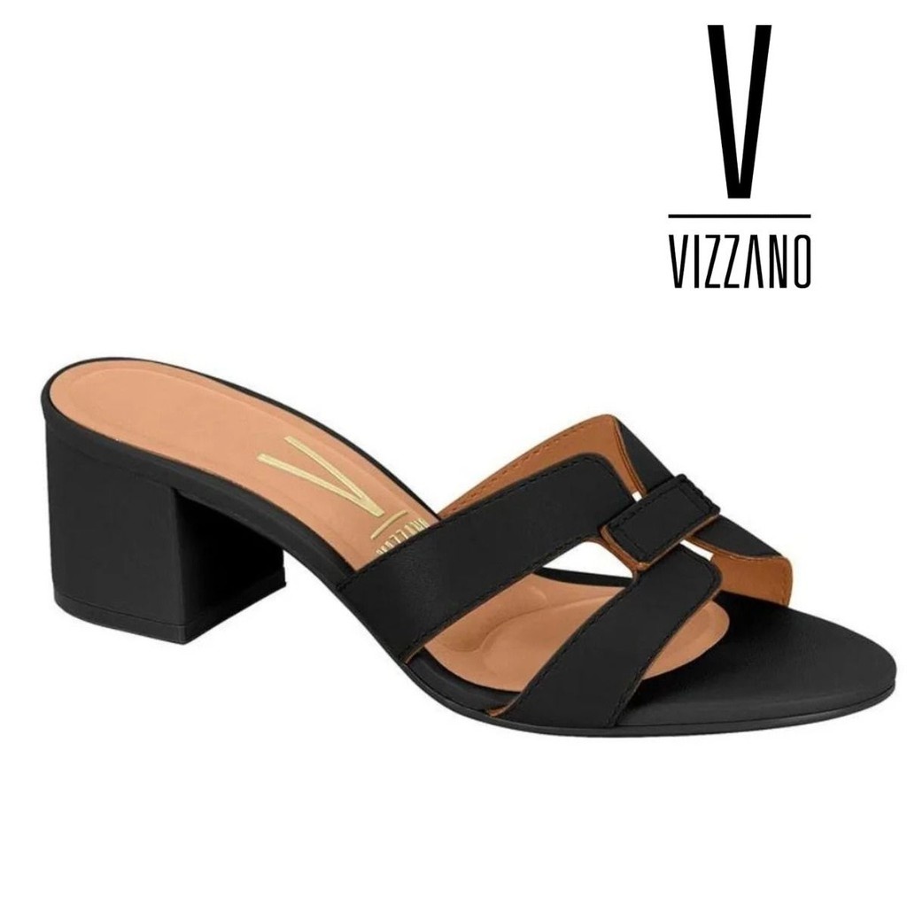 Tamanco H Vizzano Salto Grosso: Conforto e Estilo para o Seu Dia a Dia