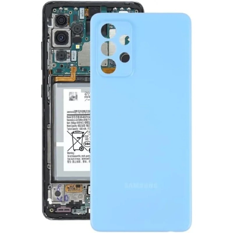 Tampa Traseira Bateria Galaxy A52 5G (Azul)