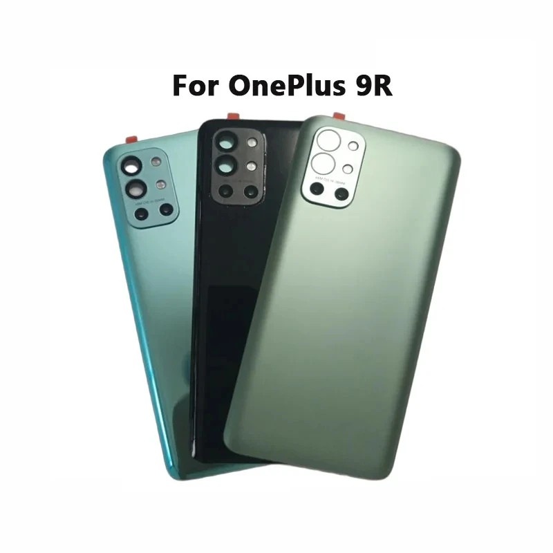 Tampa Traseira OnePlus 9R: Vidro + Adesivo