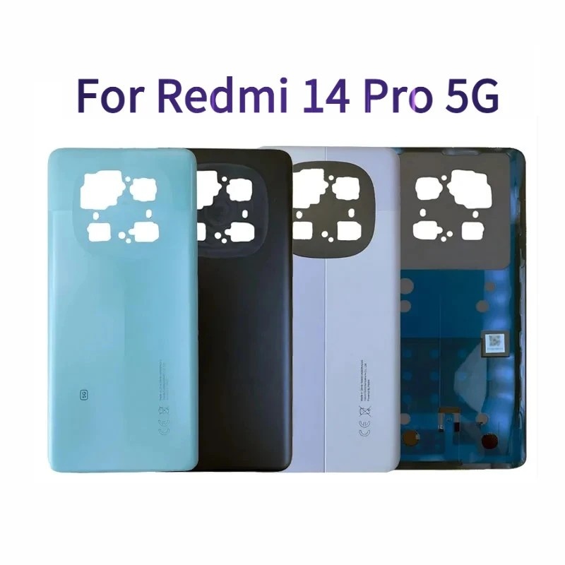 Tampa Traseira Redmi 14 Pro 5G: Vidro de Reposição
