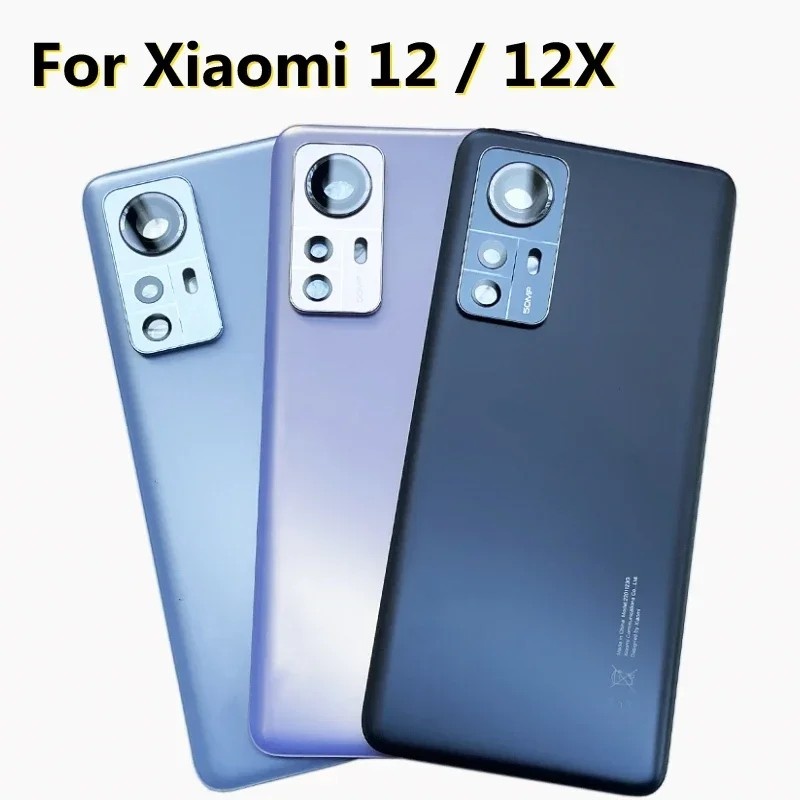 Tampa Traseira Xiaomi 12/12X/Mi12 5G + Lente