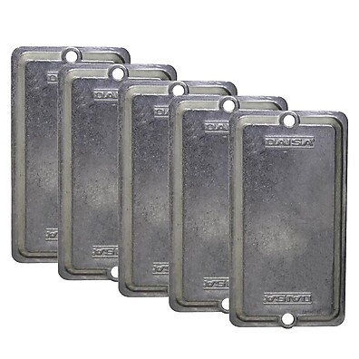 Tampas Cegas para Condulete: Kit 5 Daisa 1/2" e 3/4"