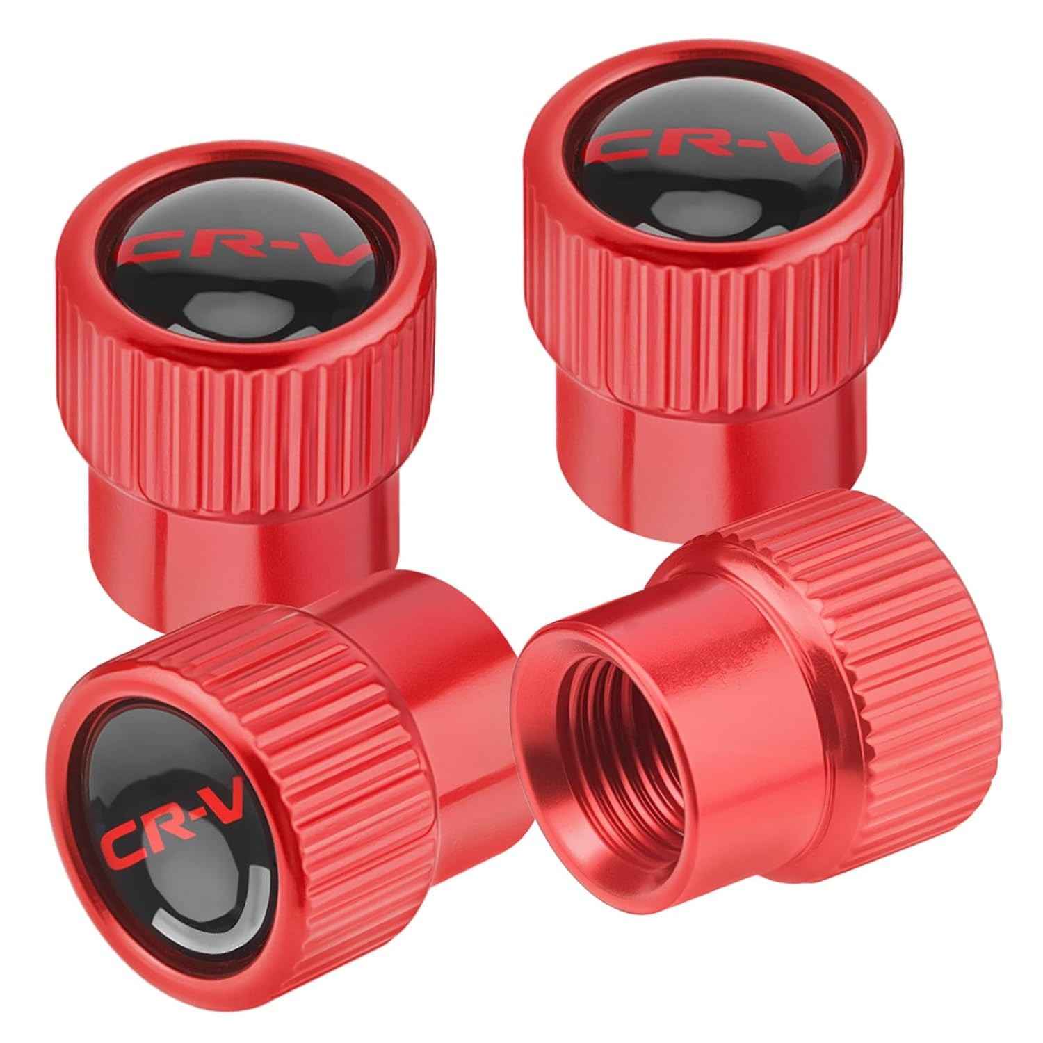 Tampas de Válvula de Pneu para Honda CR-V: Proteção e Estilo em Liga de Alumínio (4 Peças)