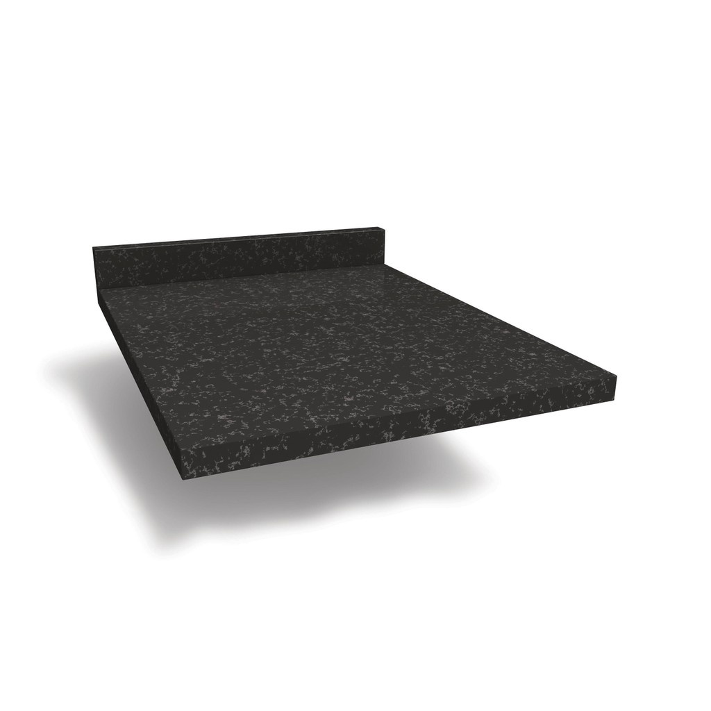 Tampo de Balcão Preto Brilho 40x52cm: Beleza e Praticidade