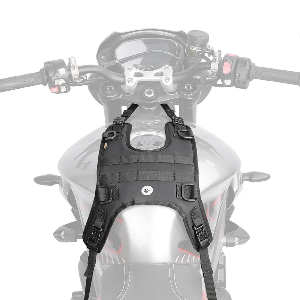 Bolsa Tanque Moto Rhinowalk: Base Universal Impermeável e Segura para Sua Viagem