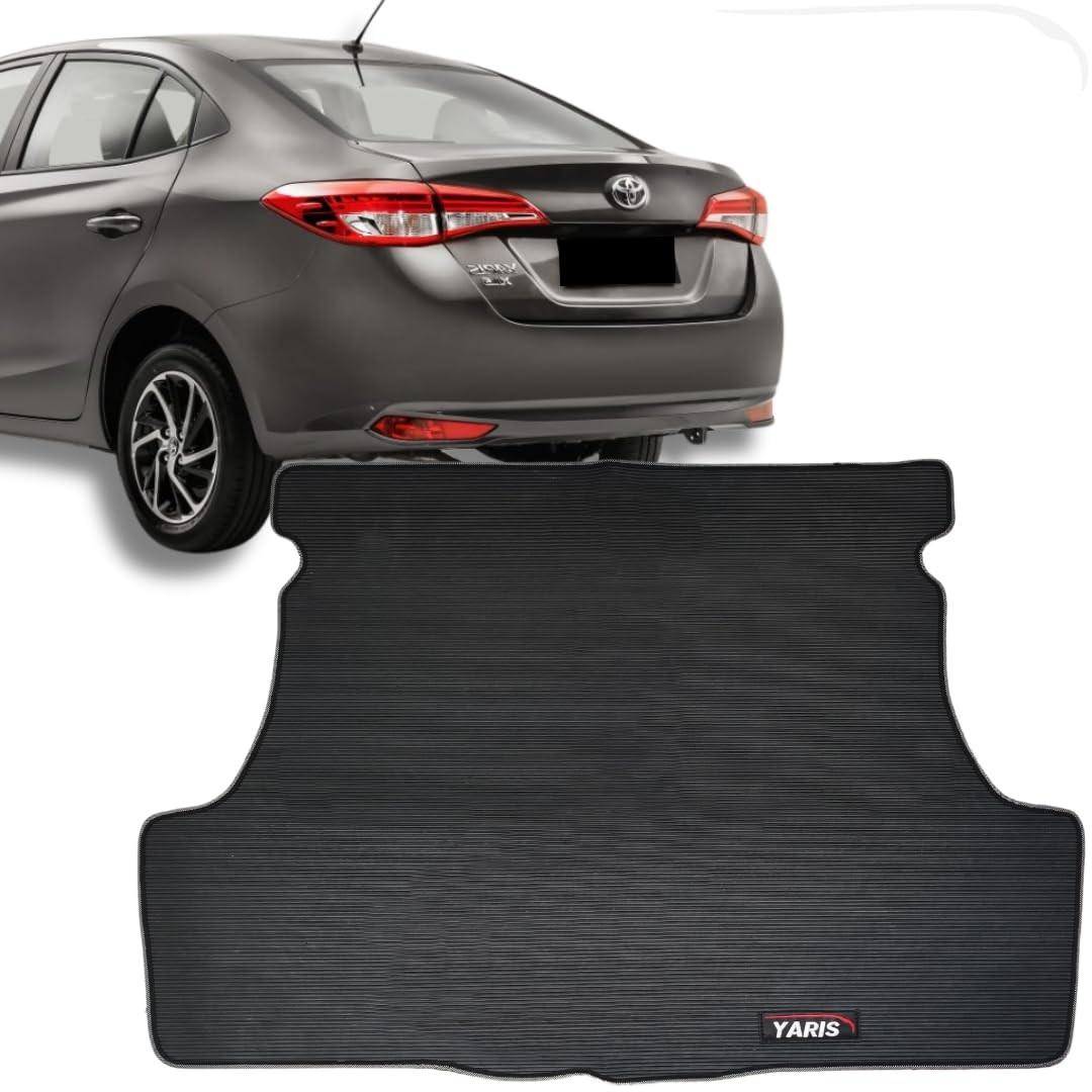 Tapete Porta Malas Emborrachado Yaris Sedan 2018-2025 Lanzi - Proteção e Estilo